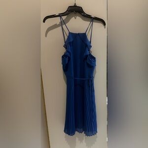 Girls Youth Size 3 (10/12) havana blue sundress